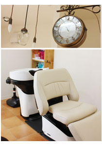 シャンプー台・インテリア